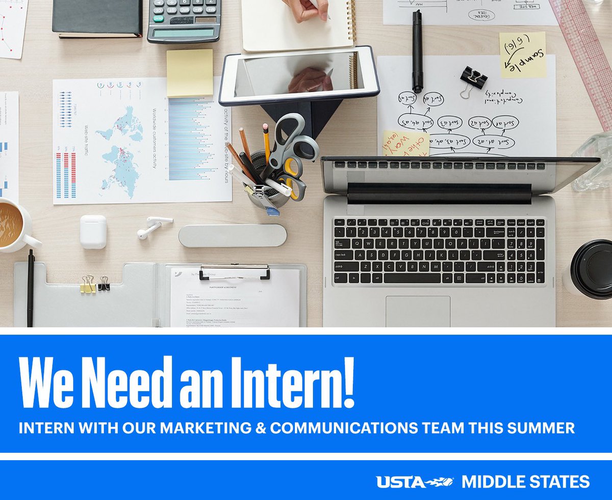 Intern with us this summer! 🎾

We are looking for a Sport Management Intern: Tournaments and Special Events for summer 2023. 

Apply at usta.com/middlestates