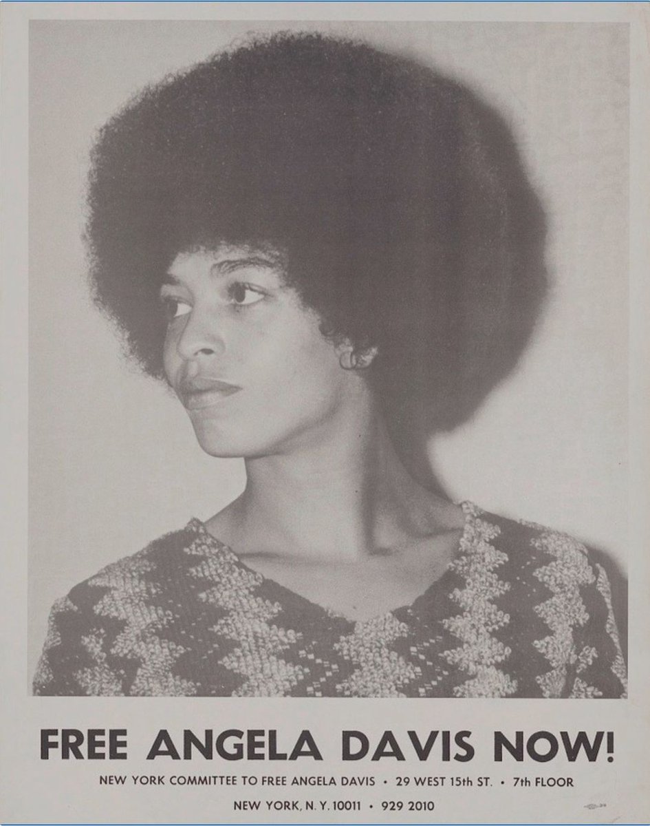 'Artists are at the forefront of social change. Artists often allow us to grasp what we cannot yet understand.”* — Angela Davis Happy Birthday, Angela Davis! *Forbes via the Oakland Museum of California