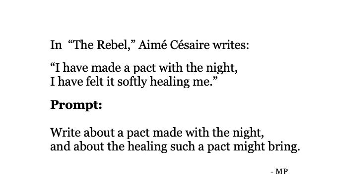 MayaCPopa's tweet photo. “I have made a pact with the night,
I have felt it softly healing me,”
— Aimé Césaire
Day 24 of #GenerativeJanuary: https://t.co/NMdzufLn4O