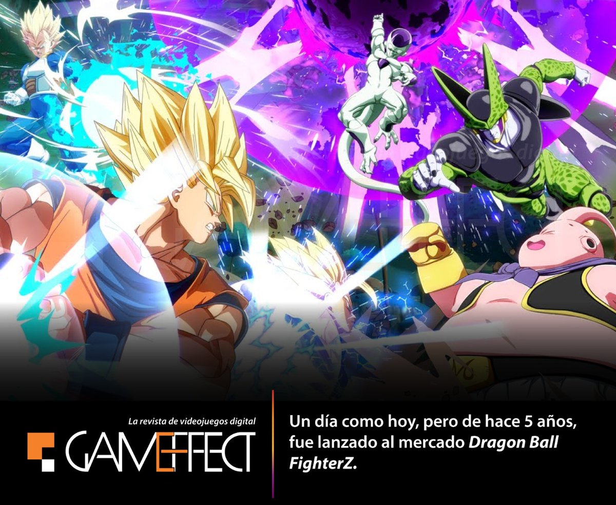 GameEffectMx's tweet photo. ¡Dragon ball fighter Z está de aniversario!
Un día como hoy, pero hace 05 años atrás, se lanzó este título a nivel mundial.
Y tú: ¿ List@ para celebrar con un potente final flash?
#dbz
#Goku
#Vegeta
#Namco
#Nintendo
#Playstation
#xbox
#steam
#Gameffect_mx https://t.co/PwRpYVCxwL