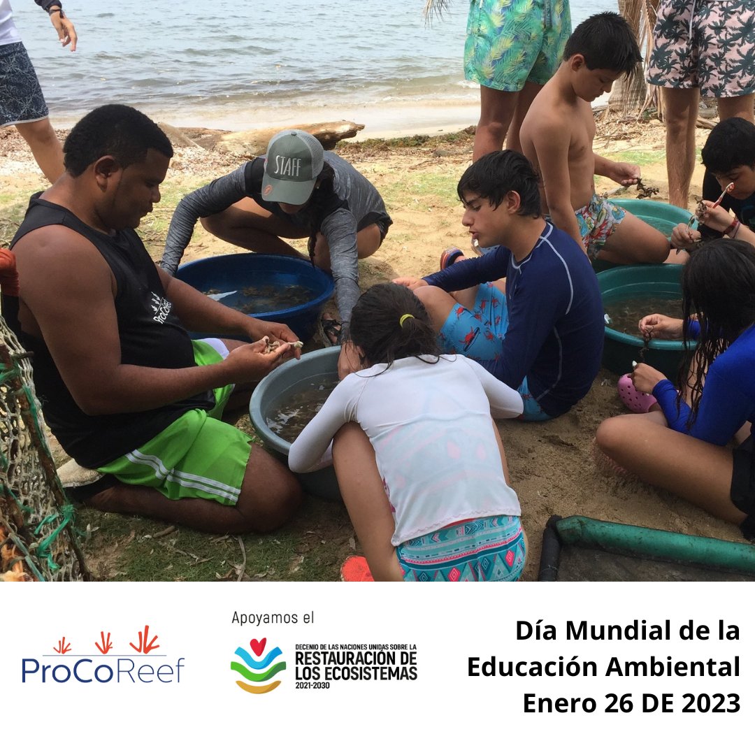 ProCoReef's tweet image. 🌊 En Procoreef nos sumamos a la conmemoración del Día Mundial de la Educación Ambiental, que se lleva a cabo cada 26 de enero! Reafirmamos nuestro compromiso con la protección y restauración de arrecifes de coral

#GeneraciónRestauración #EducaciónAmbiental #TurismoRegenerativo