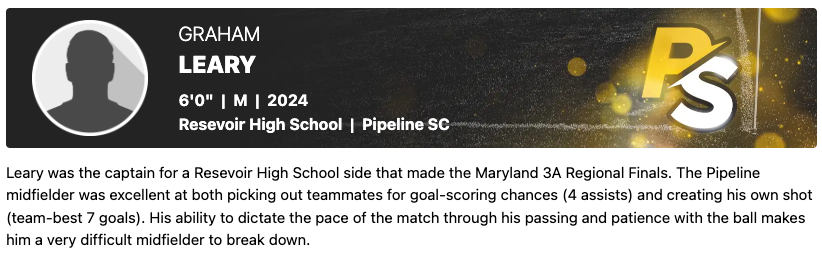 Honored to be recognized by PrepSoccer - "Boys DC/MD HS Review- ’24 Midfielders That Impressed" prepsoccer.com/2023/01/boys-d… 

<a href="/djanezic9/">David Janezic</a> <a href="/JustinMakar/">Justin Makar</a> <a href="/Nath1Jones/">Nathan Jones</a> <a href="/brooks_chase/">Chase Brooks</a>