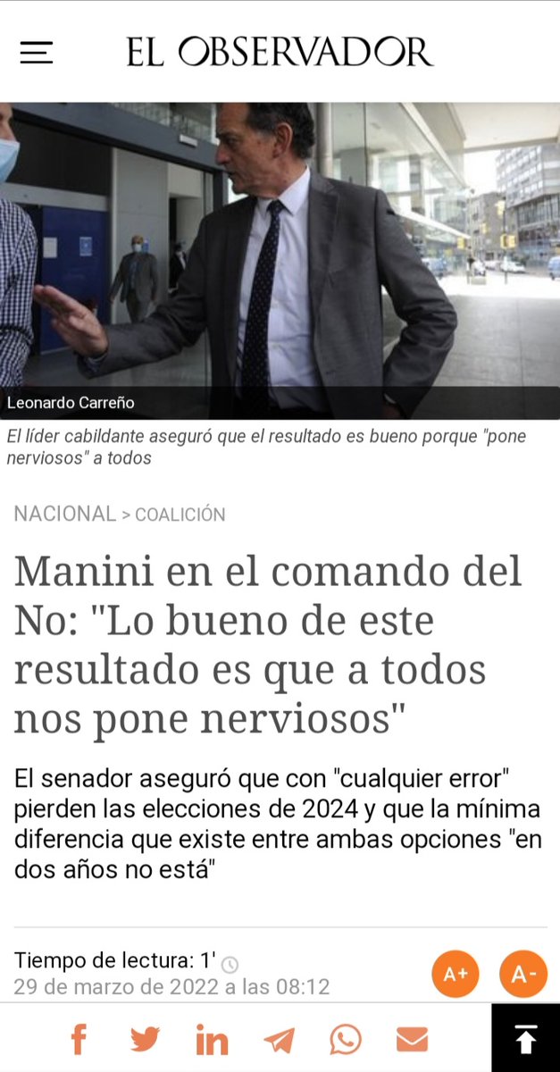 MBuanci's tweet photo. @LMorningstarBL @WalterXluna Acordate lo que dijo Manini el responsable de que ganara Luis... Y no solo se cometieron errores se cometieron crímenes. #VamoAvolver y ustedes lo saben. https://t.co/CgoxGCqFDP