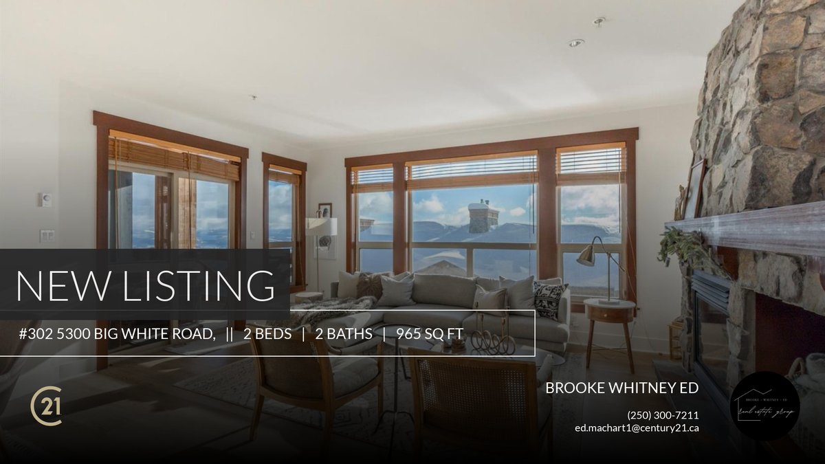 edmachartrealty's tweet photo. 📍 New Listing 📍 Take a look at this fantastic new property that just hit the market located at #302 5300 Big White Road, in Big White. Reach out here or at (250) 300-7211 for more information!

Listed by Joan Wolf

Brooke Attwell... https://t.co/Szcf0BgKQM https://t.co/QzcDZTLc6W