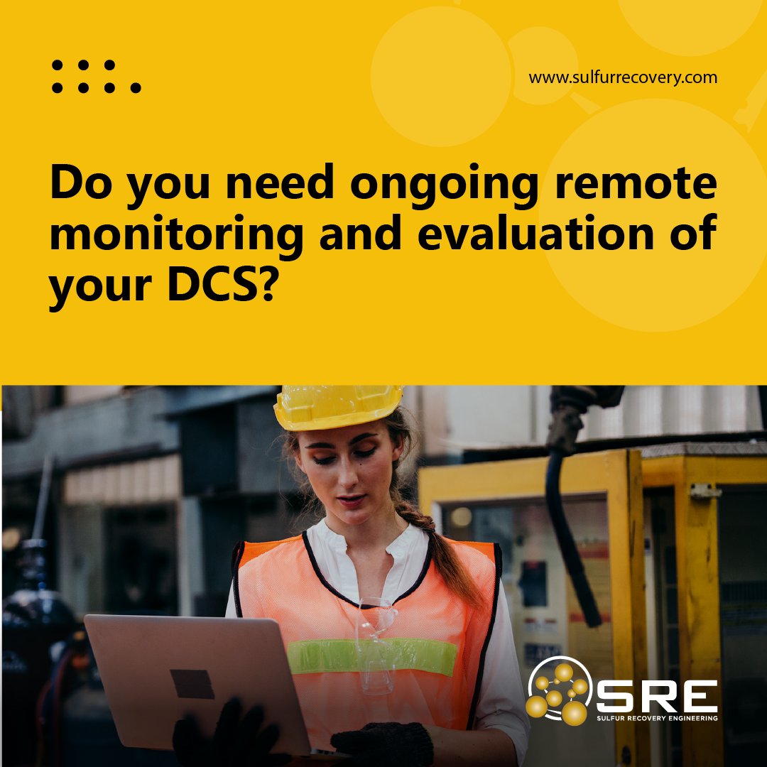 SulfurRecovery's tweet photo. Do you need ongoing remote monitoring and evaluation of your Distributed Control System? Our experienced personnel will ensure your operators get the support they need.

Contact us today!
https://t.co/ShwPbNfGma

#workplacesafety #safetyengineer https://t.co/FQcKXlJx9t
