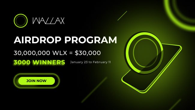 ➡️ Join Airdrop and Get FREE WLX tokens
coinscope.co/coin/wlx/airdr…