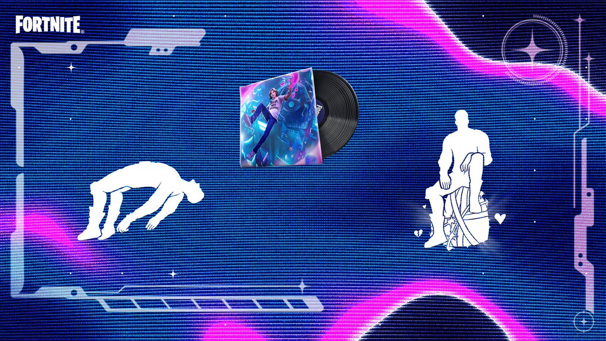 Guille_GAG's tweet photo. The Kid LAROI and Turn The Music Up will be in tonight's #Fortnite Item Shop! https://t.co/ZNwThATOMn