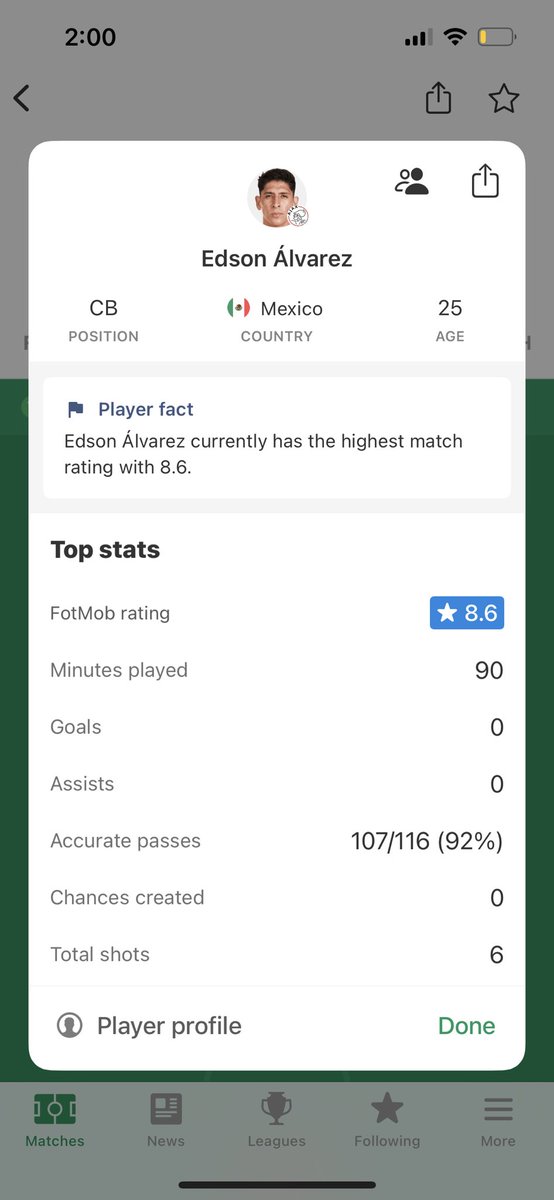 ctrlshiftqq2's tweet photo. Edson Alvarez needs to leave Ajax and go to Chelsea #FreeEdson https://t.co/RfxxcHP0mF