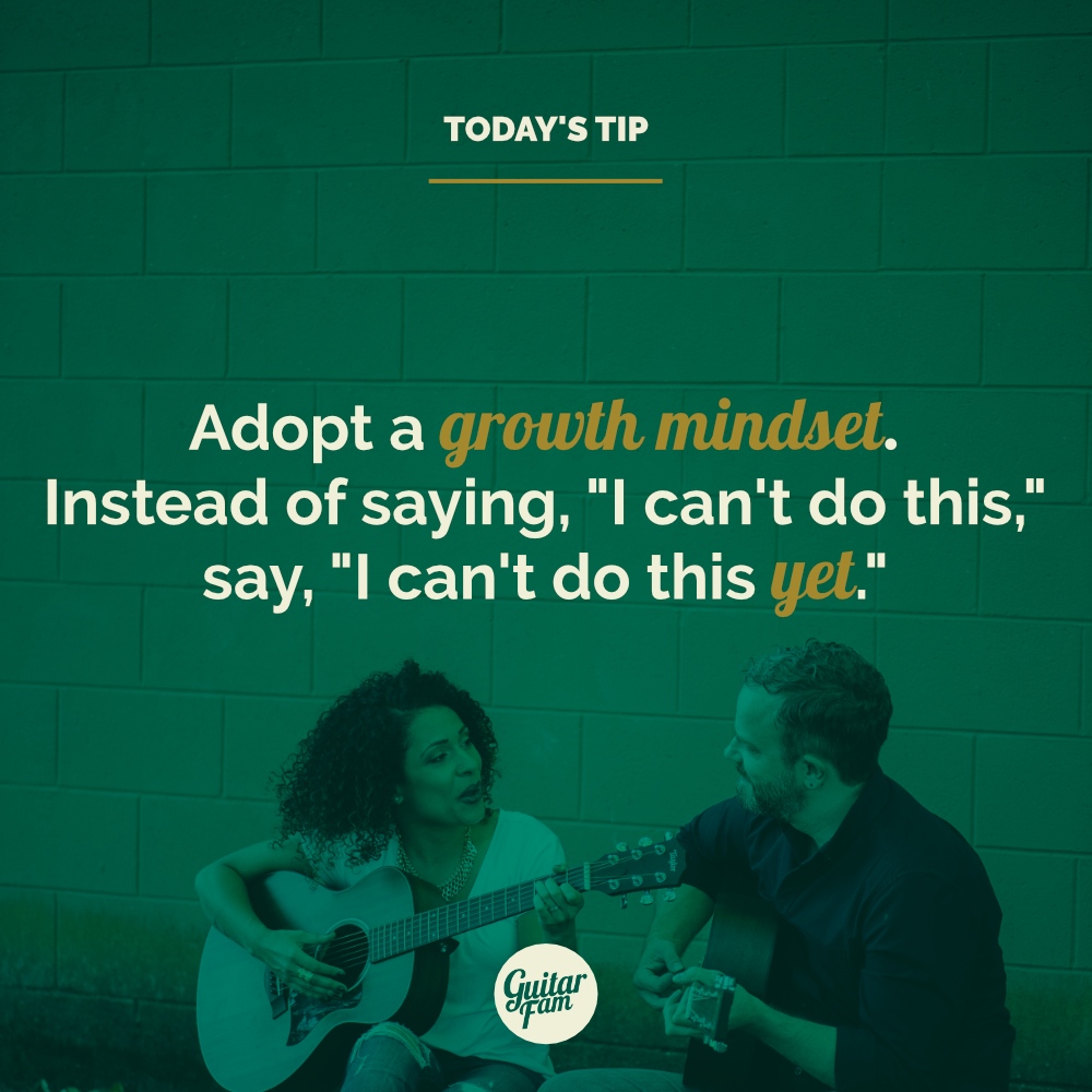 'Yet' is a tiny word that makes a big difference!

#growthmindset #learnguitar #guitarstudent #learningguitar