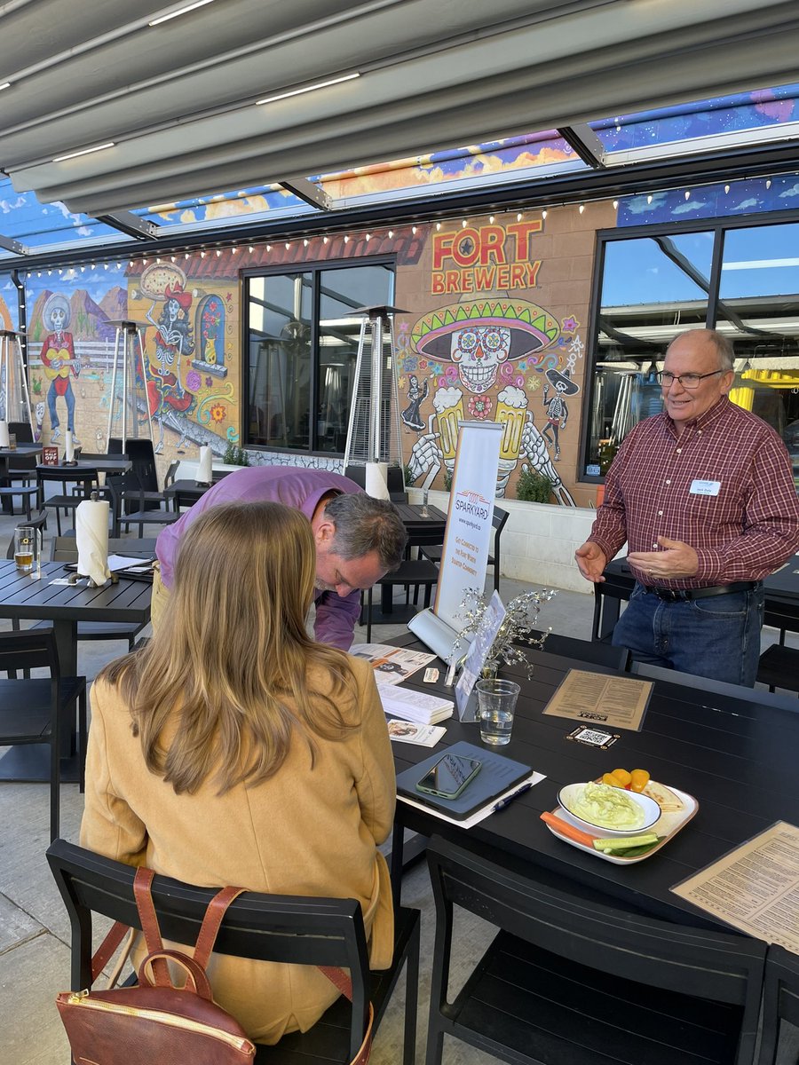 The January Yard Party, hosted by <a href="/Sparkyardfw/">Sparkyard</a> is underway at Fort Brewery! Join us and connect with local entrepreneurs. 

@HSCInnovates <a href="/FWEconDev/">City of Fort Worth Economic Development</a> <a href="/startupsDFW/">Startups - Dallas FW Businesses</a> <a href="/CultureMapFTW/">CultureMap Fort Worth</a>