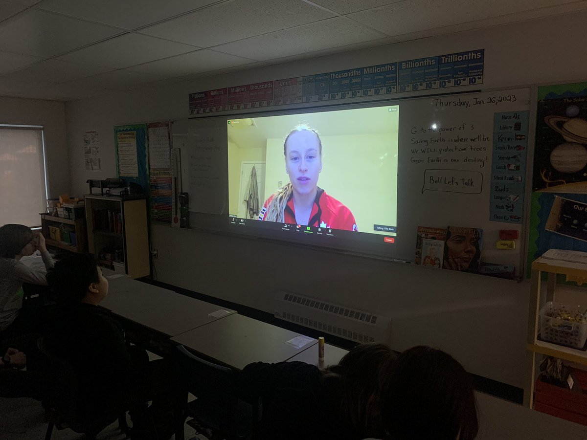 Kids loved hearing Ellie’s story!! <a href="/EllieBlack_/">Ellie Black</a>