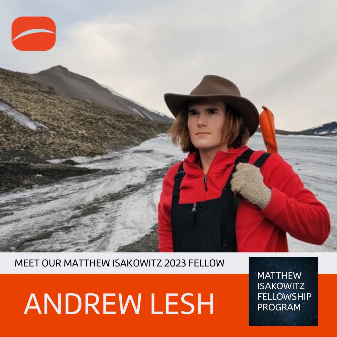 Meet our @mattfellowship 2023 class fellow, Andrew Lesh! 🚀🌕

Currently a Civil & Environmental Engineering Ph.D. student at @Stanford, he brings vast experiences in the industry to our MechEng team, where he will design and mature our FLEX lunar rover and other technologies.