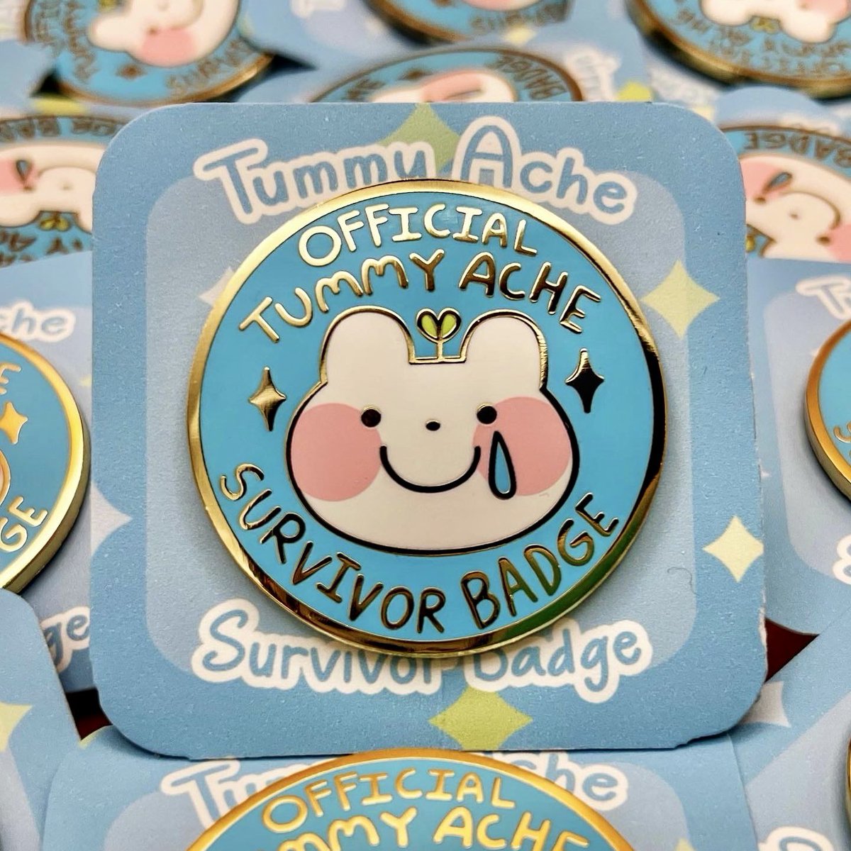 coolartcorner's tweet image. Are you strong, and brave? Do you not cry when you have tummy troubles? Well, this pin is meant for ✨you!✨

💛 coolart.store/product/tummy-…💛
