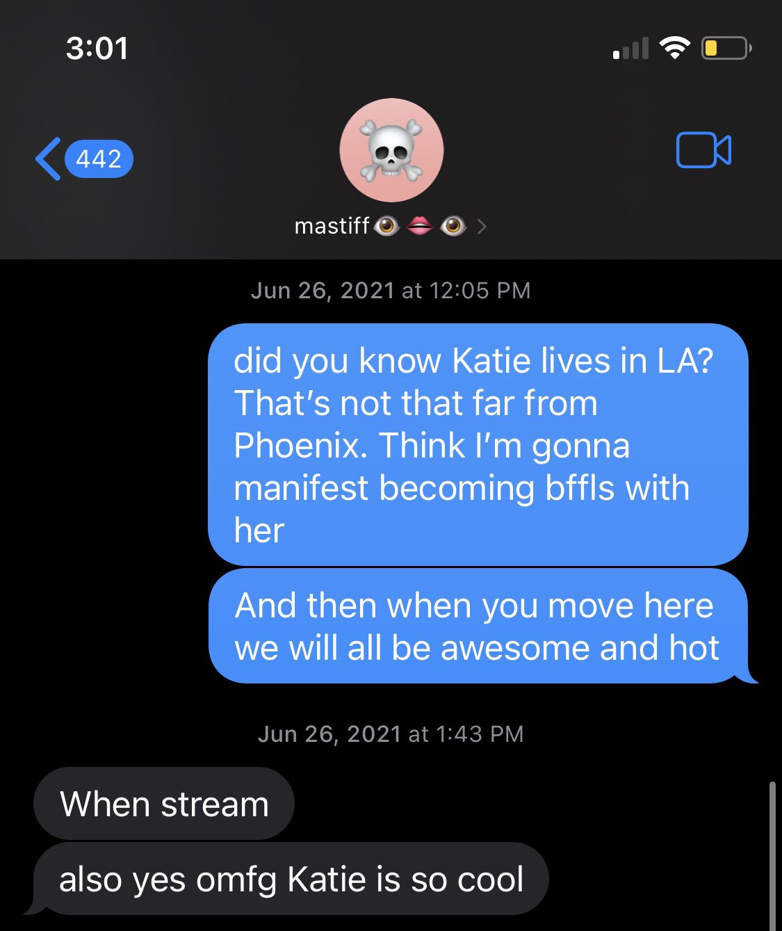 Kan @ Impel Down on Twitter: "@m4stiff Fuck it: *leaks texts where we love people really hard