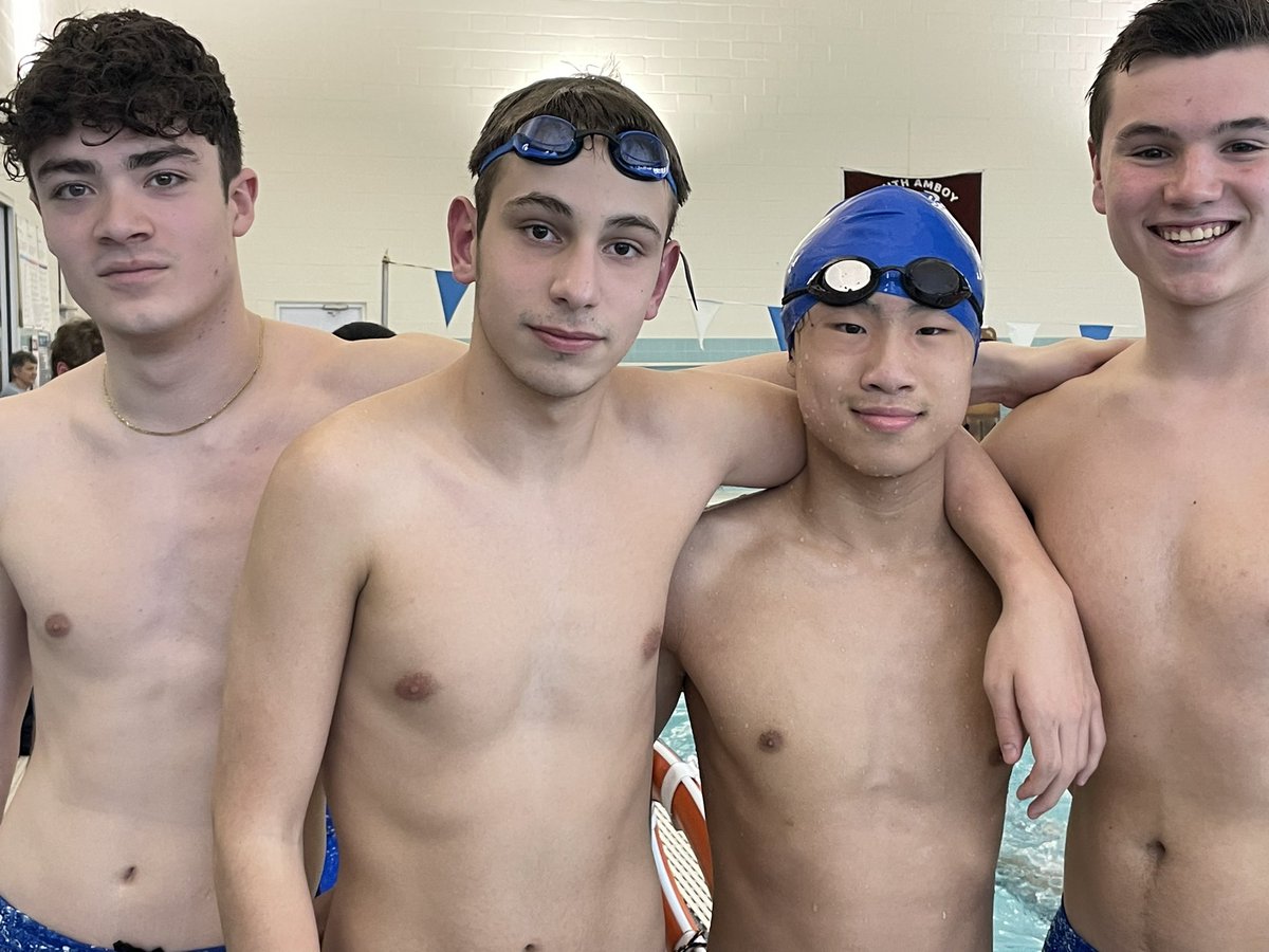 Dr_JS_Cascone's tweet photo. Slowly, but surely working my way through the winter, athletic season, enjoyed spending some time today with the girls and boys swim teams (and swim parents) at their meet against Manasquan. Great effort today!  @HolmdelHS https://t.co/T8fqHFEP7q