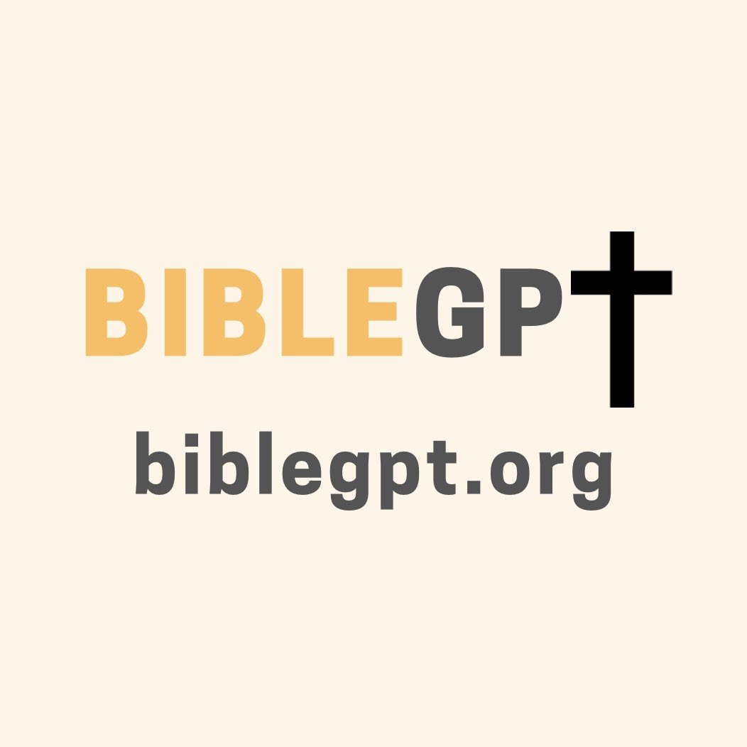 What if you could talk to the Bible?

Try now: biblegpt.org

Describe your situation or ask a question! Cites specific verses from the Bible. Works in English and Spanish.

Made with <a href="/OpenAI/">OpenAI</a> and domain via <a href="/Porkbun/">Porkbun</a>!
#biblegpt #chatgpt #gpt3