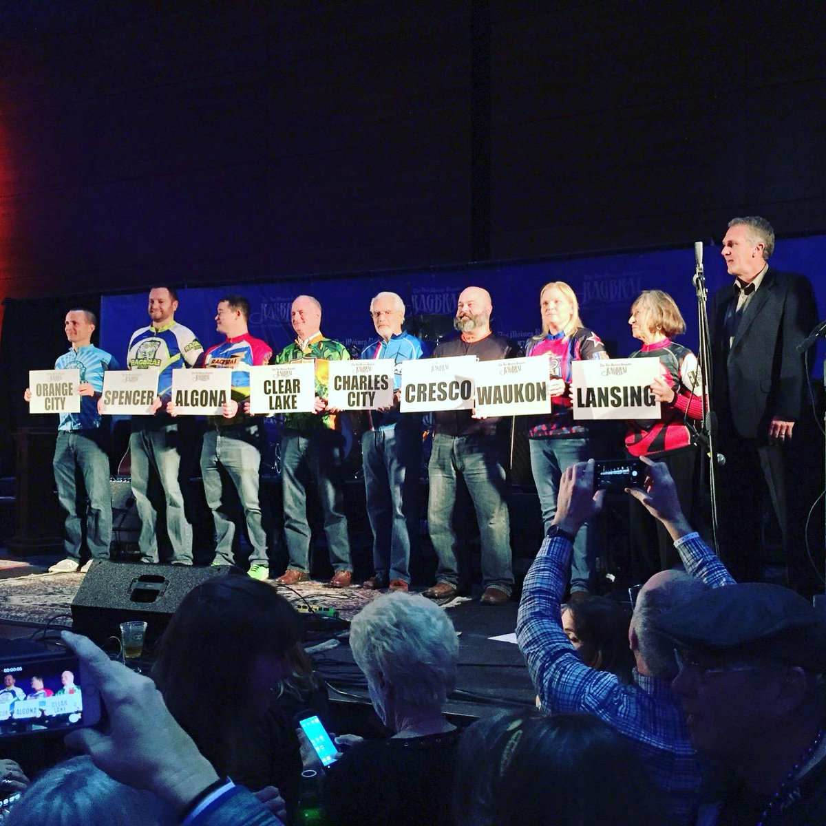 Want to join us for the 2023 Route Announcement Party but haven't sprung for tickets yet? They will be for sale at the door - but fair warning, prices go up $10 on Saturday. 

✨ Get your tickets now: ragbrai.com/events/ragbrai…