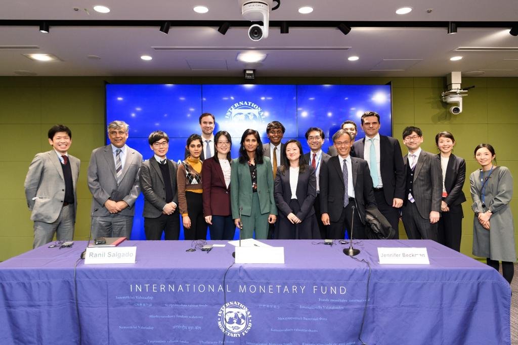GitaGopinath's tweet photo. In Japan for its annual economic check-up, with inflation possibly at an inflection point. Had very good meetings with Finance Minister Shunichi Suzuki, @Bank_of_Japan_e Governor Kuroda &amp; the fantastic @IMFNews team. Concluding statement of mission:
https://t.co/jpNiuLgXt8 https://t.co/VfcZfiDBuN