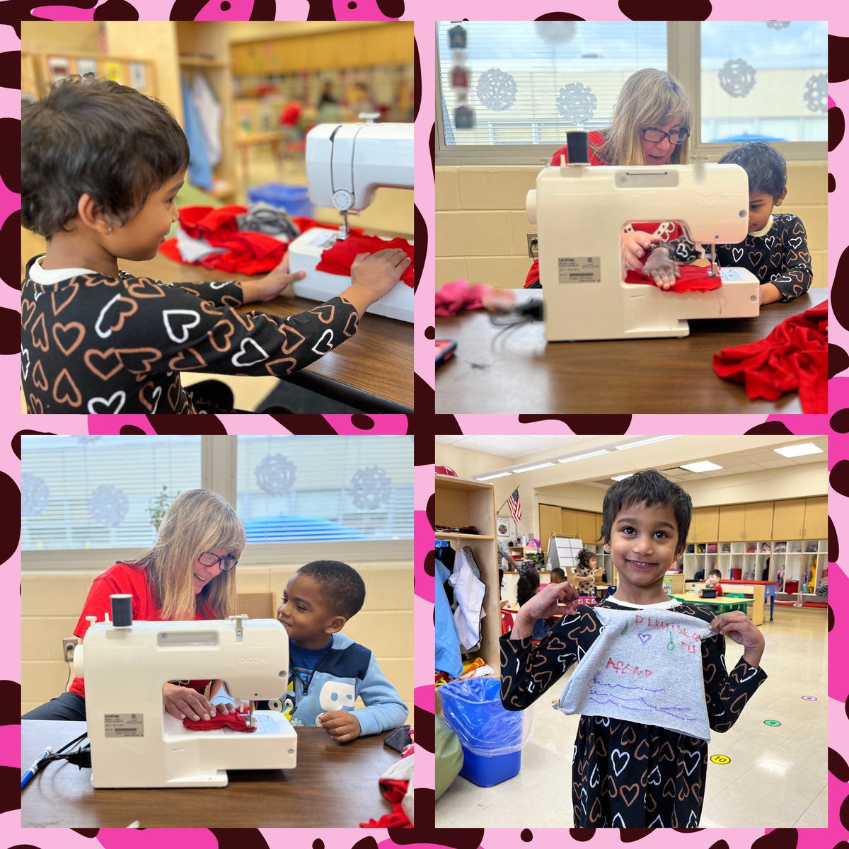 MarilynLoftus9's tweet photo. Can we make clothes? Yes we can! The children made clothes for our baby dolls. #nbtpreschoolunited #parsonspride #truenorthnrunseick #clothesstudy https://t.co/K3GvRHhkJI