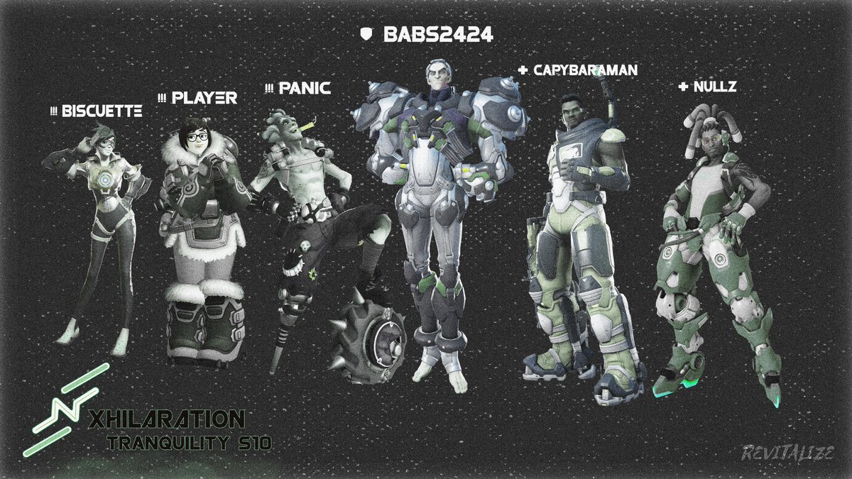 Please have a warm welcome to our brand new Harmony Tier team for Tranquility!

🛡️BABS2424
⚔️BISCUETTE
⚔️PLAYER
⚔️PANIC
💉CAPYBARAMAN
💉NULLZ

Welcome 'Exhilaration' to Tranquility S10! (PENDING LEAGUE APPROVAL)