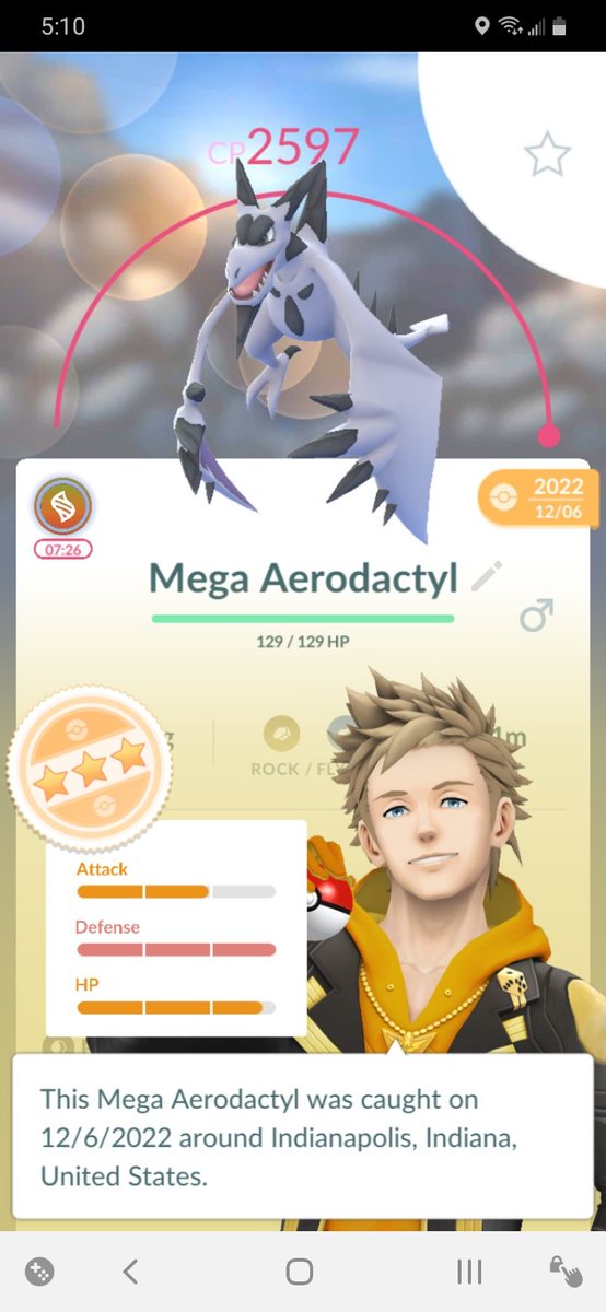 SentaiRanger1's tweet image. I finally got one!!! #PokemonGo #PokemonGoRaids #PokemonGoMegaRaid #MegaEvolution