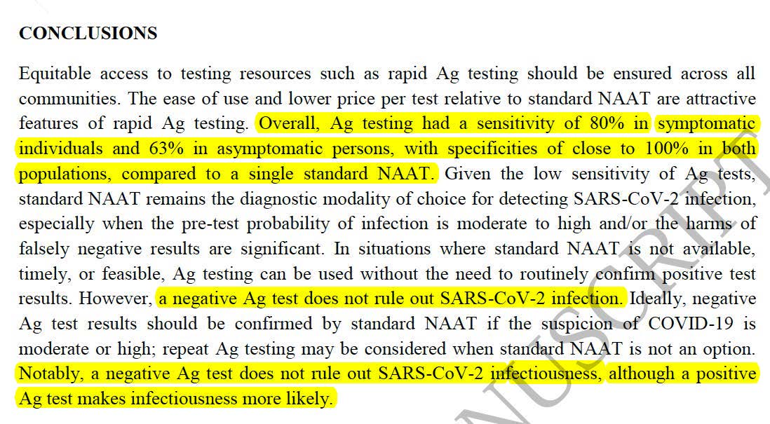 chrishendel's tweet image. Out today via the @CIDJournal @IDSAInfo 

The Infectious Diseases Society of America Guidelines on the Diagnosis of #COVID19: Antigen Testing [69 pp]

academic.oup.com/cid/advance-ar…
#covid19testing #AntigenTesting #covid19tests #covid19pandemic