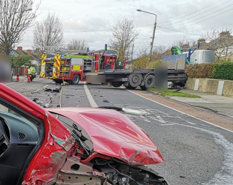 Dublin Fire Brigade on Twitter "Earlier the Navan Road was closed to