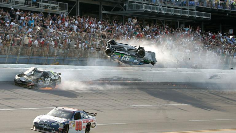 WendtGavin's tweet photo. @Nascarpixtures I remember sitting in front of the tv in awe at the carnage of Carl Edwards 2009 Talladega flip https://t.co/8YksJ6i3oO