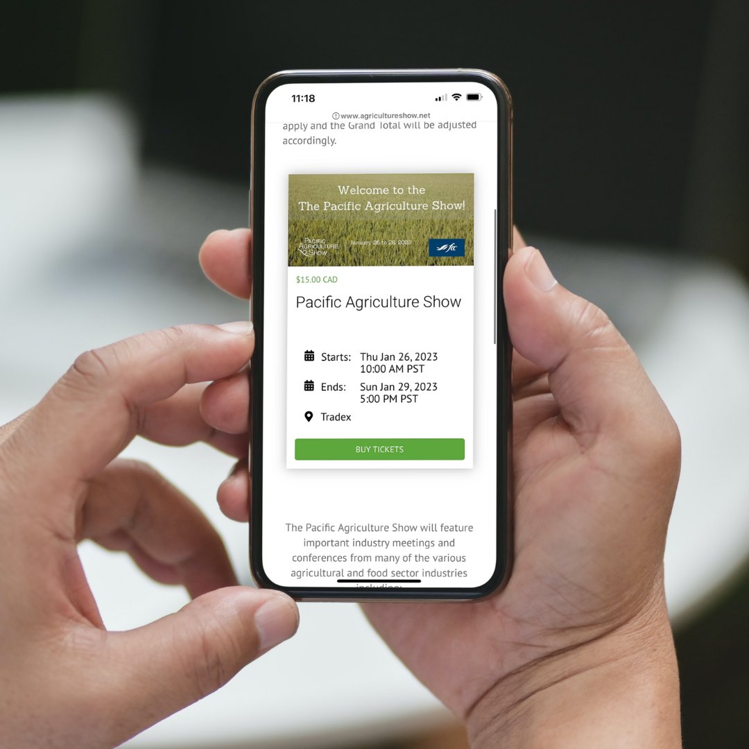 The Pacific Agriculture Show <a href="/pacagshow/">PacAgShow</a> starts tomorrow, and online tickets are available!
➡️Visit their website to get your passes: 🔗agricultureshow.net/get-tickets/