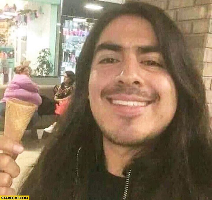 DrAnitaBEtin's tweet photo. I met my brother for a nice dinner at Cold Stone tonight. He works there and I love him to death because he’s the least fatphobic person I know and he even gives me free ice cream cones. https://t.co/T74lLkrW7I