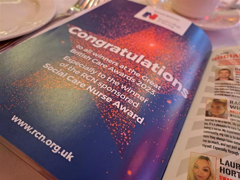 RCN Wales is delighted to be celebrating the contribution of nurses in social care at the 2023 @GBcareawards this evening.

#GBCareAwards