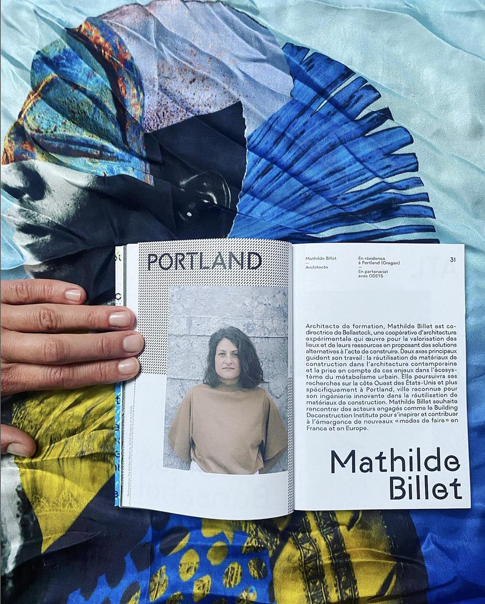 Villa Albertine San Francisco (@villa_sf_) on Twitter photo 💡 Mathilde Billet, architect, started her US residency with 2 days at <a href="/villa_SF/">leonardo villa</a> before heading to Portland, Oregon where she will explore building material reuse practices in the Portland architecture sector ➡️ albertine.org/residents/math…
Follow her journey: instagram.com/mathildebillet… 💡 Mathilde Billet, architect, started her US residency with 2 days at <a href="/villa_SF/">leonardo villa</a> before heading to Portland, Oregon where she will explore building material reuse practices in the Portland architecture sector ➡️ albertine.org/residents/math…
Follow her journey: instagram.com/mathildebillet…