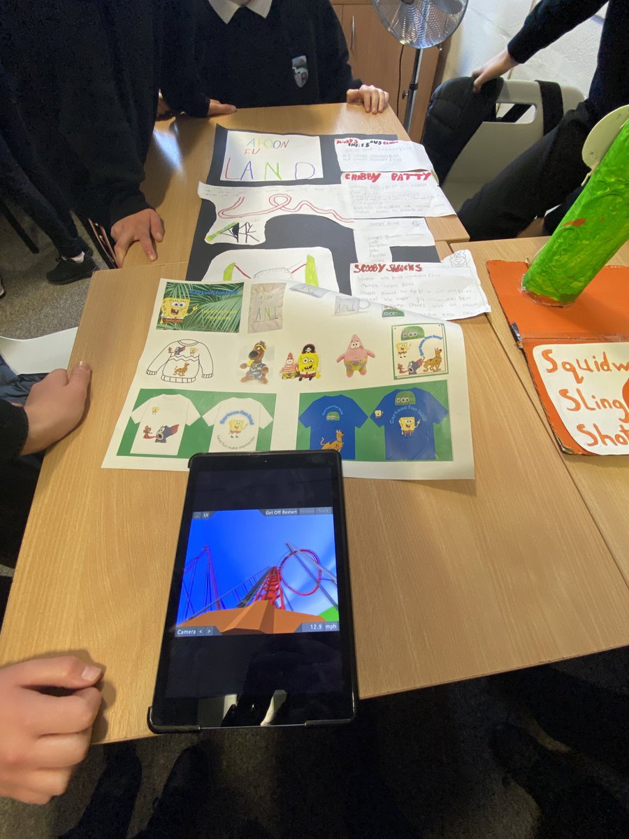 MrsMacKenzie10's tweet photo. Our S1 IDL pupils rounded up their first rotation of IDL by showcasing their end products from their project “How do we, as theme park creators, design and promote and exciting experience for our guests?” to peers from other classes @KemnayAcademy #PBL #IDL https://t.co/aUDdumqiUV