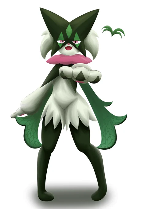 マスカーニャ描いてたら朝になってたが#ポケモンSV #マスカーニャ 