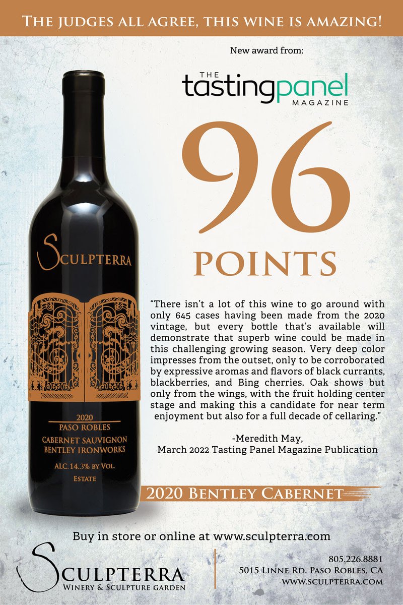 Great score from Tasting Panel #pasowine