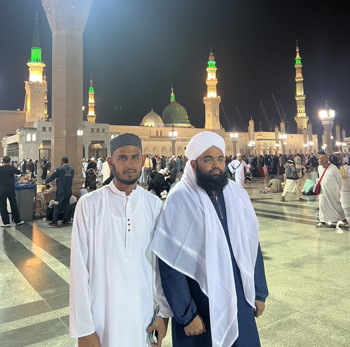 #Alhamdulillah, whatever I asked for,  Almighty Allah granted me everything through the means of the Holy Prophet ﷺ #madinah #masjidenabawi #sayyedaminulqadri