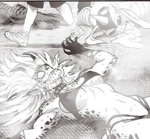 ワンパンマン見直してたけど、出る女怪人がほんと性癖の塊ばかりだわね。しかもこの二人名前あって姉妹だったんだね……。どっちも乳へのこだわりを感じる……右のお姉さんレプテラの乳の描き方があまりにも好み……。 