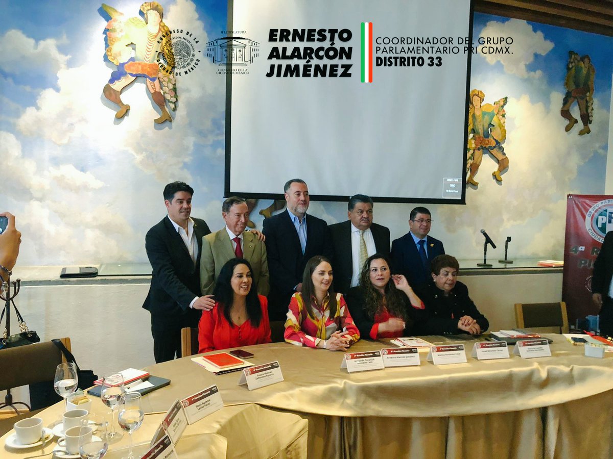ErnestoAJ29's tweet photo. El día de hoy el @Grupo Parlamentario del PRI del @Congreso de la CDMX, realizamos nuestra 4ª Reunión Plenaria, con miras al segundo período ordinario del segundo año legislativo.
#ErnestoAlarcónJiménez #LaMagdalenaContreras #PorTiyTuFamilia #GPPRICDMX #4ReuniónPlenaria #EAJ https://t.co/7rEVdgjVpe