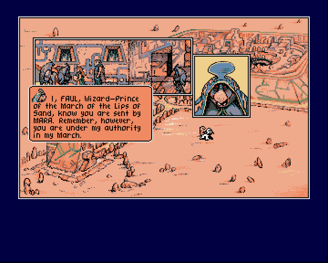 damgentemp's tweet photo. Inspired by the comics of the same name, The Quest for the Time-Bird is a 1989 Infogrames adventure featuring truly beautiful artwork. Embark on a quest to save the land by finding and asking the mythological bird for more time, so a spell to trap the evil again can be completed. https://t.co/02oT8FXCup