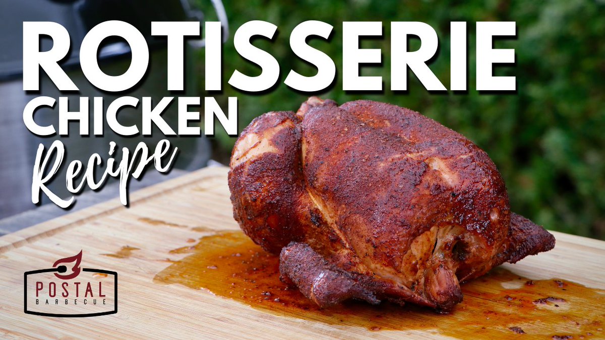 How to make Rotisserie Chicken - Homemade BBQ Rotisserie Chicken Recipe youtu.be/knaQ7uAm9dA

#bbq #cooking #bbqchicken #dinner #recipe #barbecue #grill