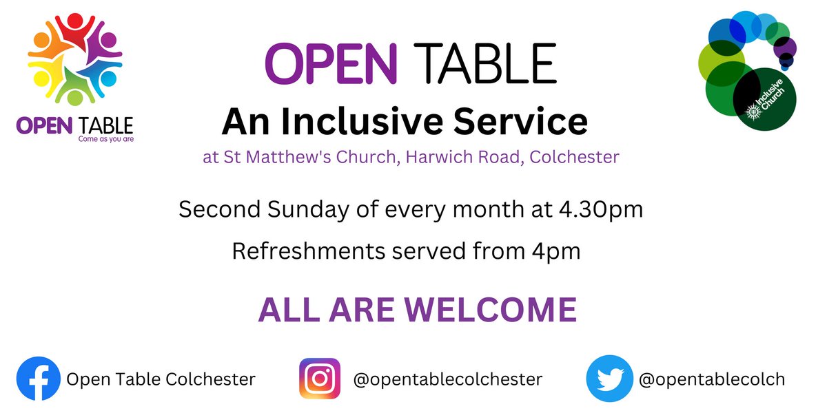 Join us on 12th February, when we will be celebrating the love God has for ALL his people! ❤ 🏳️‍🌈