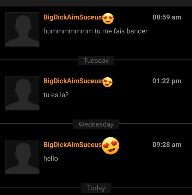 Apparemment la recherche d'une suceuse ne marche pas tr&egrave;s bien pour BigDick https://t.co/yMxp507MsM<a href="/tag/mvsales"class="tags"><span>#mvsales</span></a>