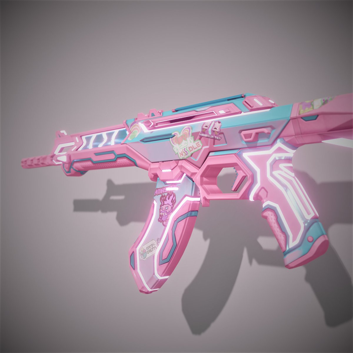 DramaticYT_'s tweet photo. the only S-tier vandals in VALORANT, zero debate https://t.co/d4sPyfaJKc