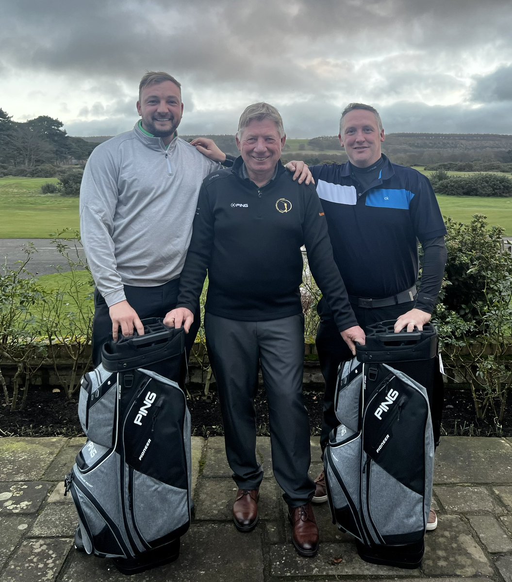trickgolfshow's tweet photo. Congratulations todays #Winners @R33JKO @tpsrimmington along with Runners Up Alex Wiggins & Chris Pennock @ScarboroughNCGC returning 41pts in DE Events Charity Pairs @GantonGC in aid of @ProstateUK #GolfCourse #Ganton was superb ππ https://t.co/0v46T1VjyV