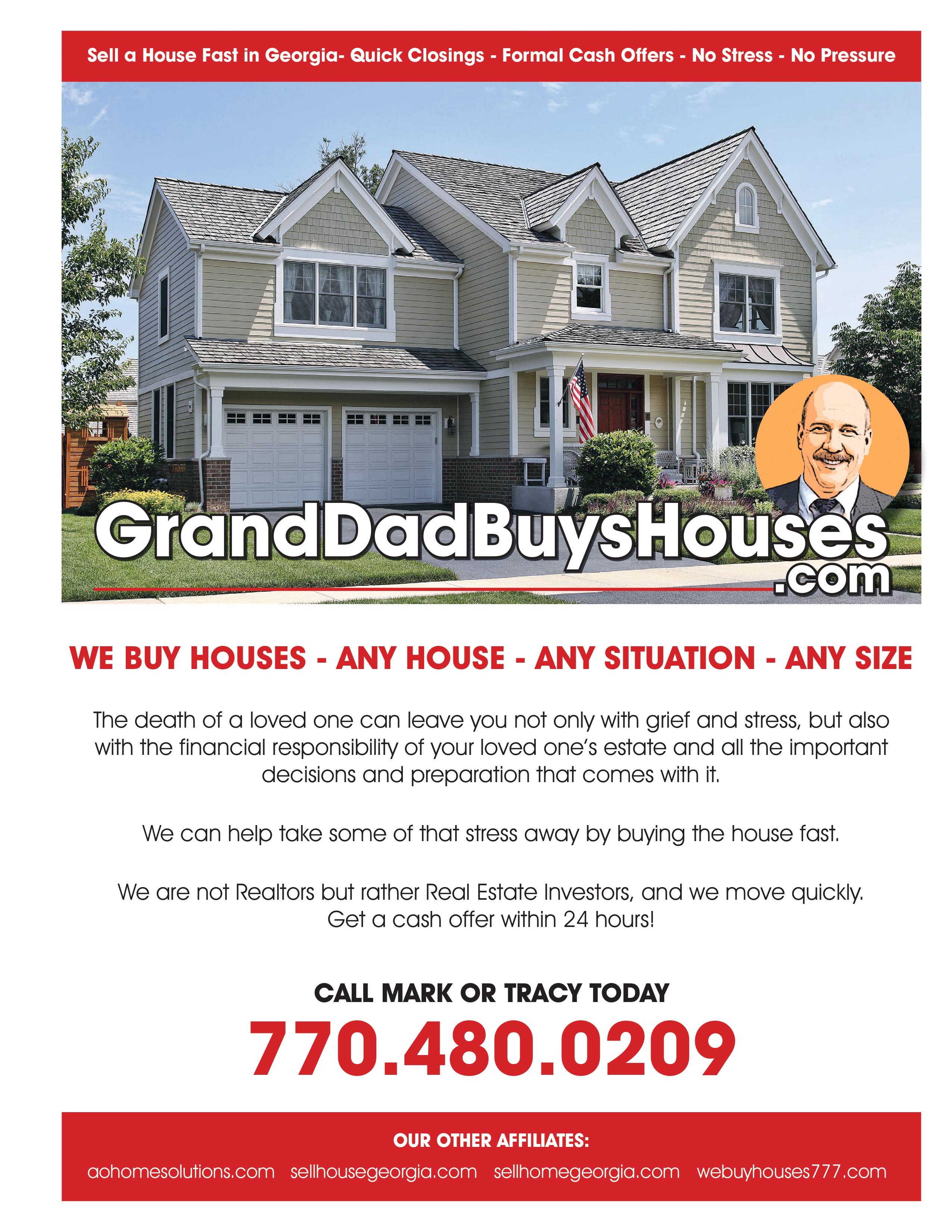 Sell My House Fast Georgia: We Buy Houses In Ga 