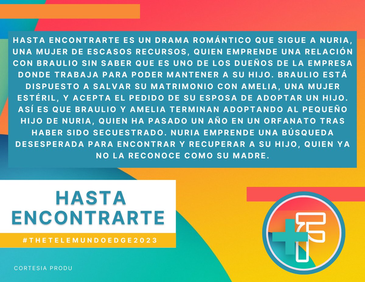 MasFarandulaOf's tweet photo. #HastaEncontrarte (título provisional) protagonizada por #WilliamLevy, #SamadhiZendejas y #KimberlyDosRamos como la antagonista de la historia.
Hasta Encontrarte marca el regreso de Levy a #Telemundo.
#TheTelemundoEdge2023 #ContentAmericas #Telemundo https://t.co/wq4UXdPURE