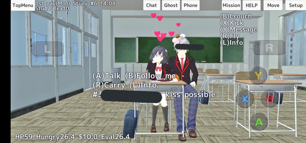 KyraShirigami's tweet photo. Me with my ayang in game
(Not real person tho, i just max my eval and bam, we are lover)
#highschoolsimulator https://t.co/lp44It1l4Z