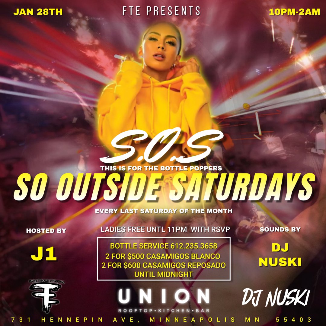 This Saturday At Union