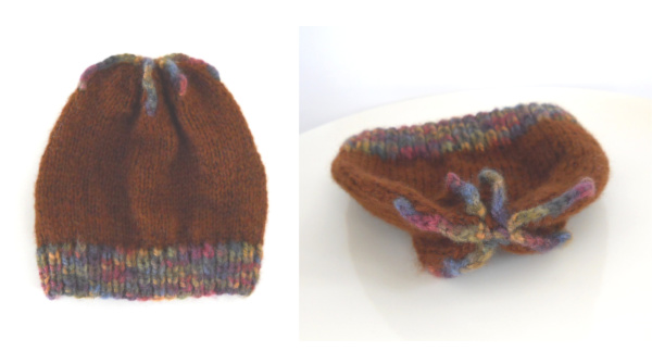 Brown Hand Knit Hat With Muted Multi-Color Trim (Yarn Origin: UK & Peru) FREE SHIPPING ►etsy.me/38hPLkh — @LovingBlogs #rtItBot #knitwear #BloggersTribe #handknit #BBlogRT #designthinking #theclqrt #BloggersHutRT #gift #FreeShipping #handmadeRT #oneofakind #USBloggerRT