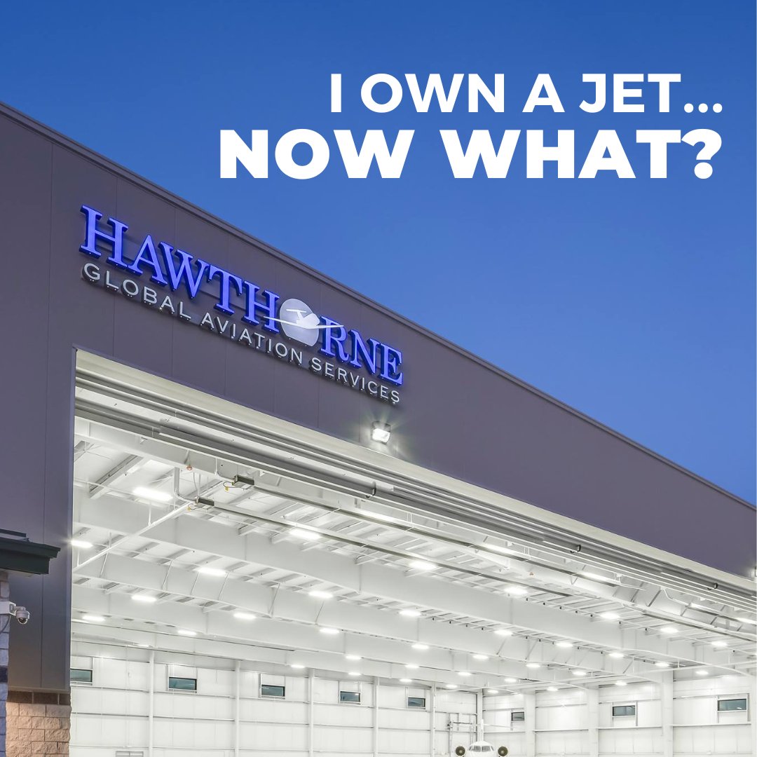 Let us worry about the details so you don’t have to. Hawthorne’s turnkey aircraft management program handles all of the day-to-day transactions, maintenance and operations for owners. 

Learn more at hawthorne.aero/aircraft-manag….